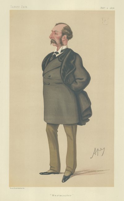 Sir Charles Russell af Carlo Pellegrini