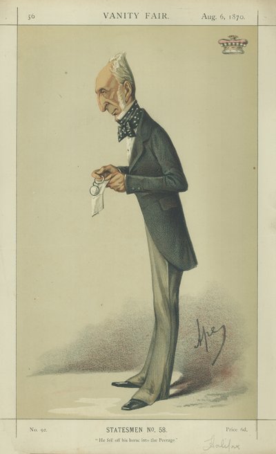 Sir Charles Wood, Lord Halifax af Carlo Pellegrini