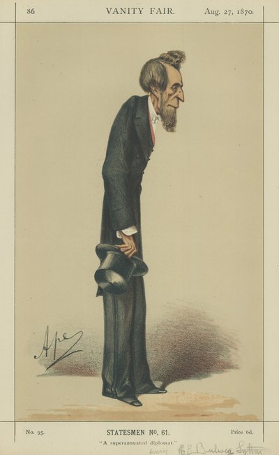 Sir Henry Bulwer af Carlo Pellegrini