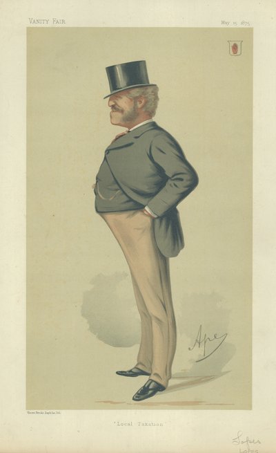 Sir Massey Lopes af Carlo Pellegrini