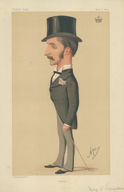 Markisen af Lansdowne af Carlo Pellegrini