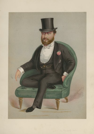 Prinsen af Wales af Carlo Pellegrini