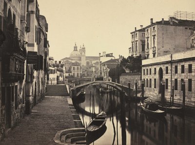 Udsigt over Venedig, ca. 1860. af Carlo Ponti