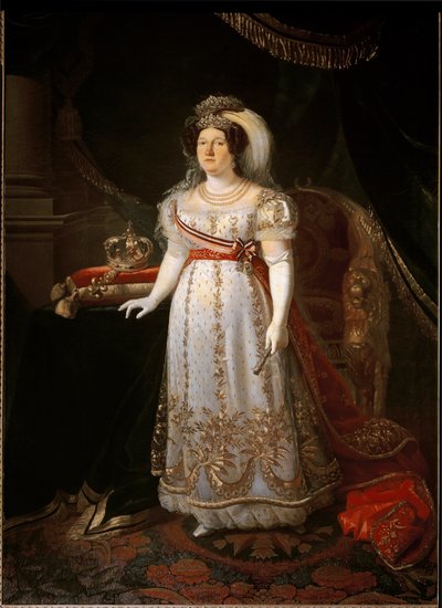 Portræt af Maria Isabella af Spanien af Carlo de Falco