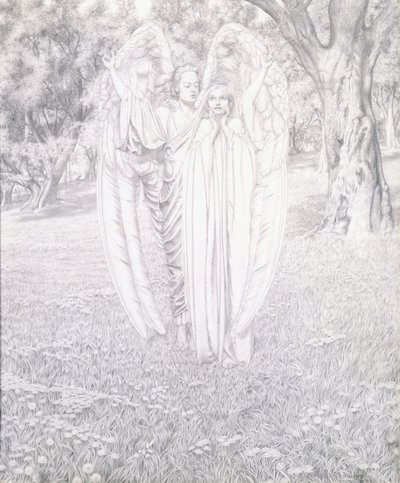 To engle, 1904 af Carlos Schwabe