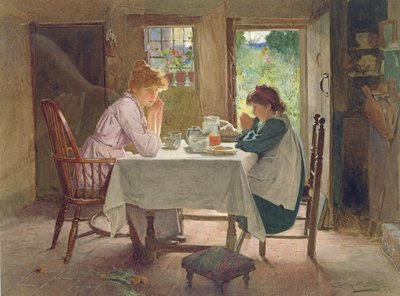For hvad vi er ved at modtage (olie på lærred) af Carlton Alfred Smith
