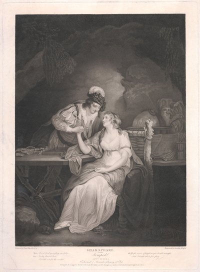 Stormen, akt V, scene I af Caroline Watson