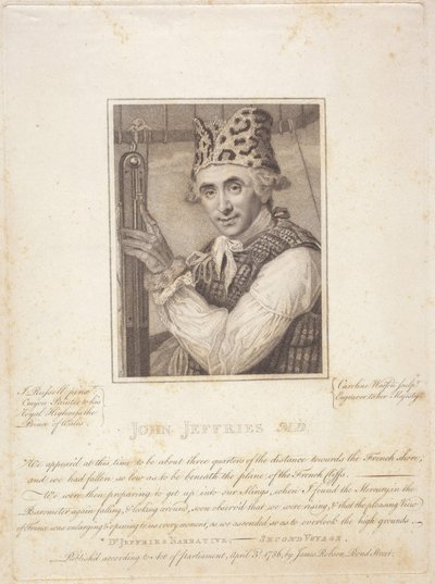 John Jeffries M.D., 3. april af Caroline and Russell John (1745 1806) Watson