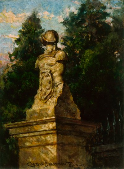 Modigliani Gate Post, 1910. af Carroll Beckwith