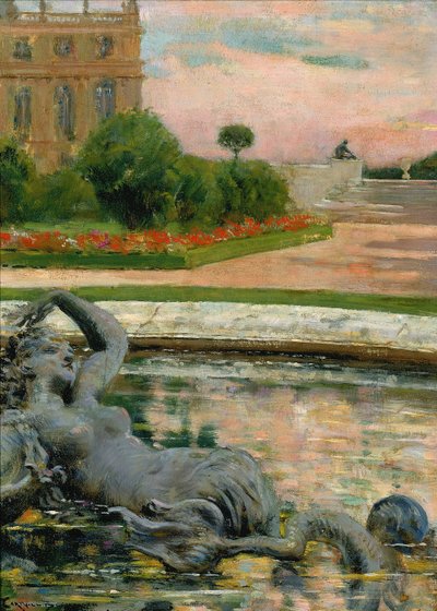 North Parterre, Sirenernes Fontæne, 1913. af Carroll Beckwith