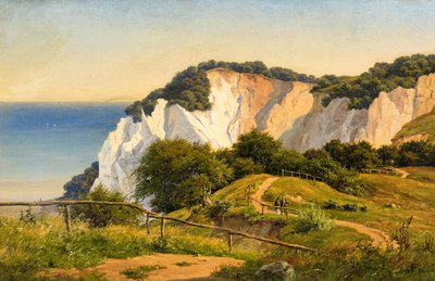 Sommerdag ved Møns Klint af Carsten Henrichsen