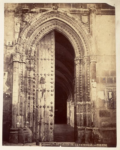 Detaljer om katedralen, Toledo af Casiano Alguacil