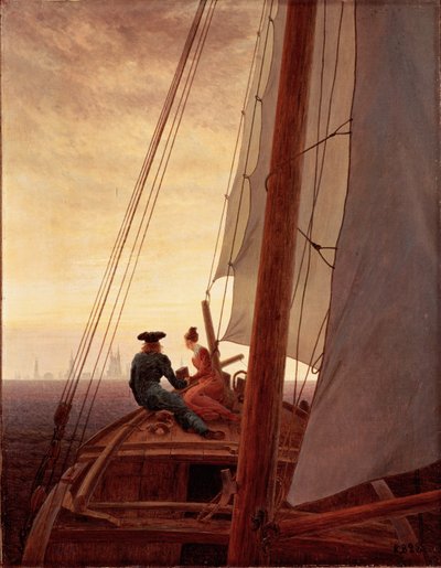 På sømanden af Caspar David Friedrich