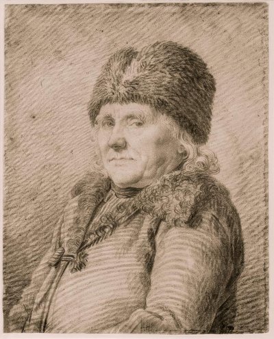 Portræt af faderen Adolph Gottlieb Friedrich af Caspar David Friedrich