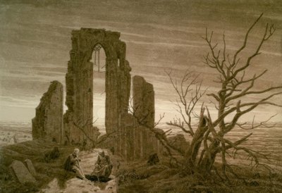 Vinteren af Caspar David Friedrich