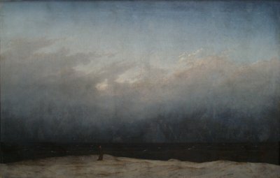 Tysk: Der Mönch am Meer Munken ved havet af Caspar David Friedrich