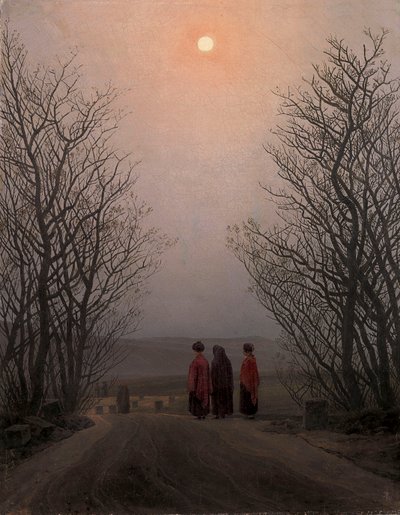 Tysk: Ostermorgen påskemorgen af Caspar David Friedrich