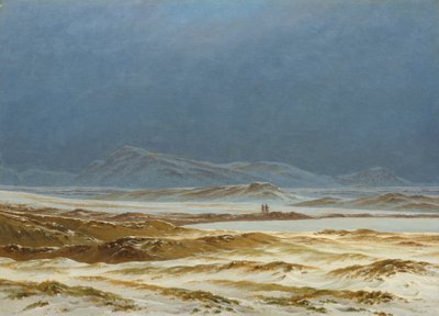 Northern Landscape, Spring, ca. 1825 (olie på lærred) af Caspar David Friedrich