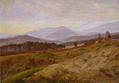 Riesengebirge af Caspar David Friedrich