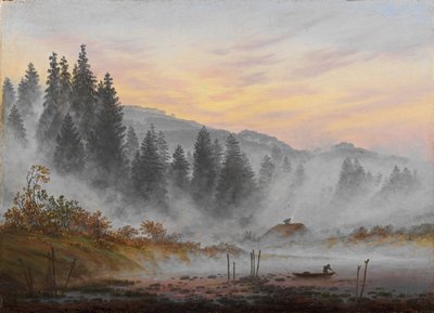 Tiderne på dagen: Morgenen, 1821-1822 af Caspar David Friedrich