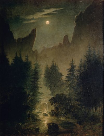 Uttewalder Grund af Caspar David Friedrich