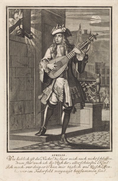 April af Caspar Luyken