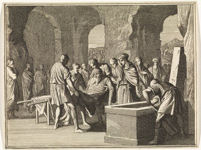 Jakobs begravelse af Caspar Luyken
