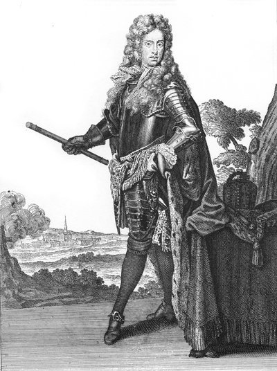 Joseph I, hellig romersk kejser 1678-1711 - Portræt af kejser Joseph I af det hellige imperium (1678-1711), tysk romersk kejser" I - tegninger af Caspar Luyken - graveret & udgivet af Christoph Weigel (Nürnberg 1703). af Caspar Luyken