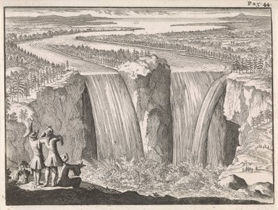 Niagaravandfaldene af Caspar Luyken