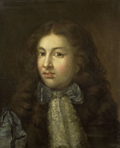 Portræt af Thedoor Netscher (1661-1728), kunstnerens ældste søn af Caspar Netscher