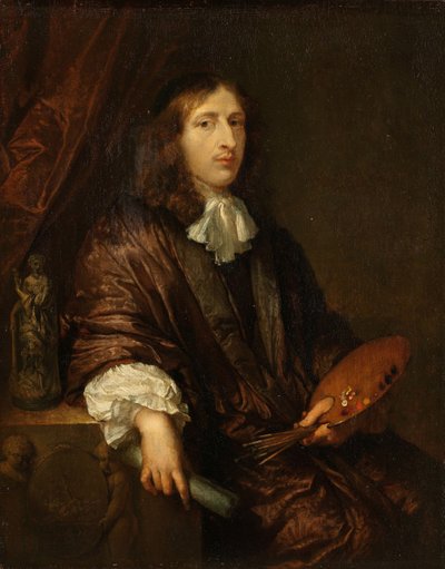 Selvportræt, ca. 1670. af Caspar Netscher