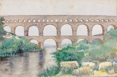 Akvædukt, n.d. af Cass Gilbert