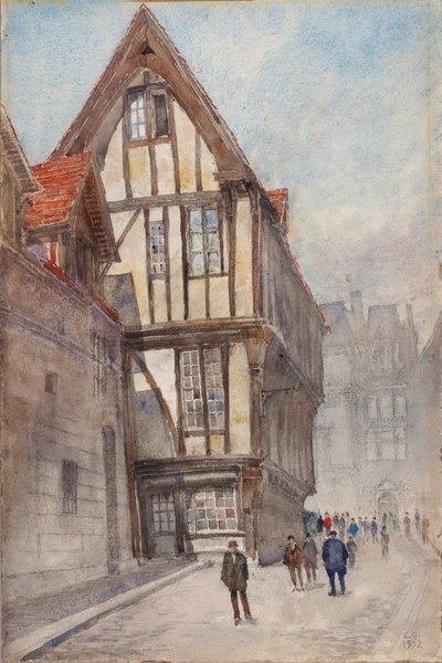 Gammelt hus i Rouen af Cass Gilbert
