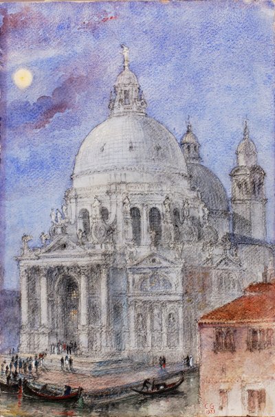 Santa Maria Della Salute, Venedig, 1933. af Cass Gilbert