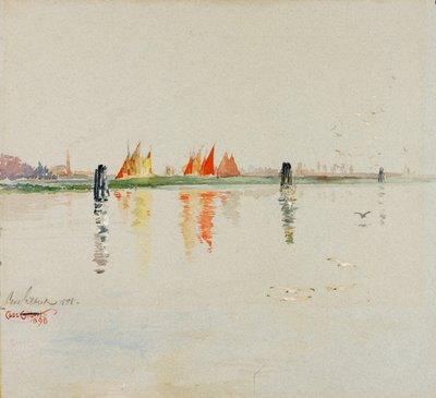 Lagunen, Venedig af Cass Gilbert