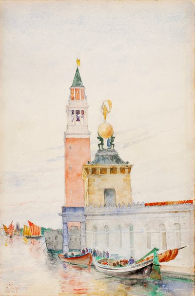 Venedig, 1933. af Cass Gilbert