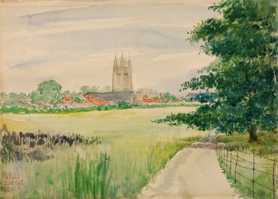 Wells Cathedral, England, 1905. af Cass Gilbert