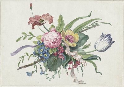 blomsterarrangement af Catharina Wilhelmina Schweickhardt