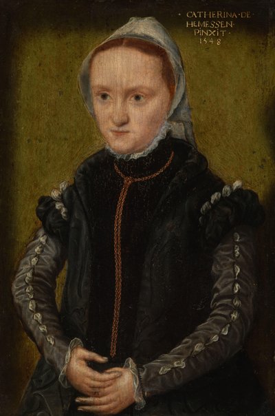Portræt af en kvinde af Catharina van Hemessen