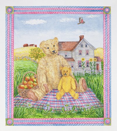 The Teddy Bears Picnic (wc på papir) af Catherine Bradbury