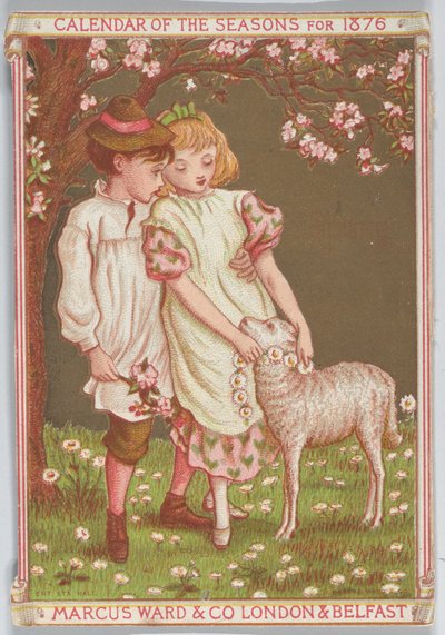 Valentin, 1876. af Catherine Greenaway