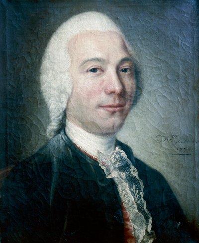 Portræt af Jean-Baptiste Le Rond d