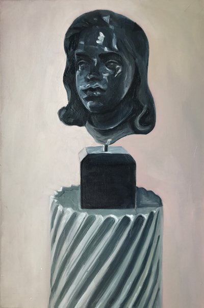 Adors, 2014-17 (olie på linned) af Cathy Lomax