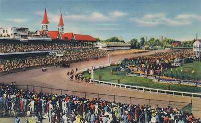 Souvenir fra Kentucky Derby, 1942 af Caufield and Shook