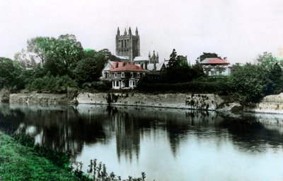 Hereford Cathedral, 1926. af Cavenders Ltd