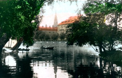 The Ouse at Bedford, 1926. af Cavenders Ltd