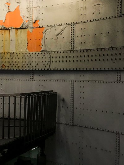 Komposition - Metro, 2019 (foto) af Cécile Jamet