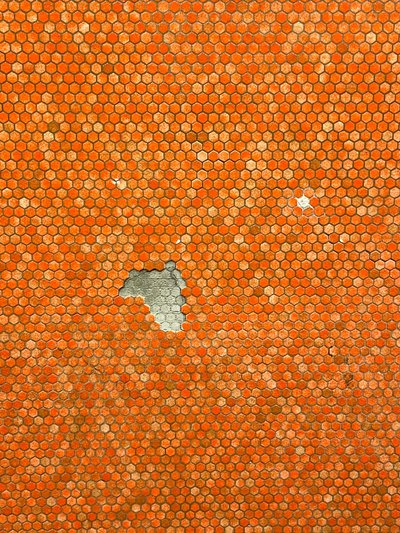 Komposition - mosaik, 2022 (foto) af Cécile Jamet