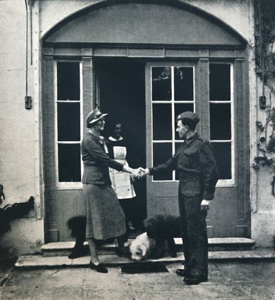 Farvel, fodmand, Held og lykke, soldat, 1941 af Cecil Beaton