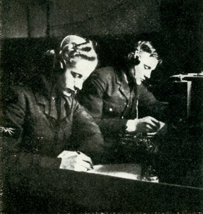 On Signals Duty, c1943. af Cecil Beaton